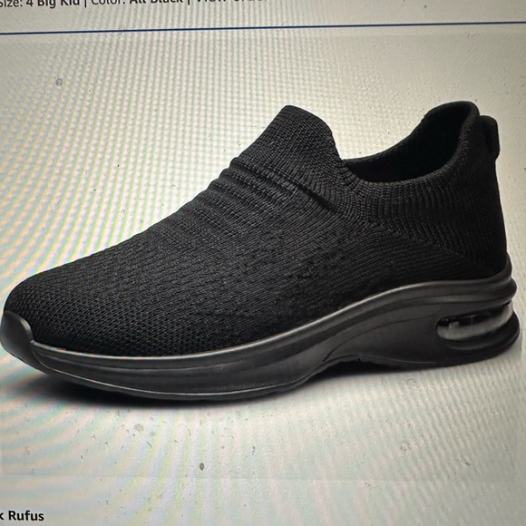 Other - Black Slip-On Sneakers